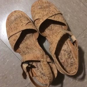 Kork-Ease Ava sz10 platform wedges